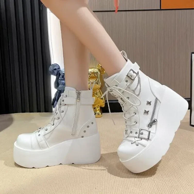 Designers Women Platform Gothi - Motorcycle Chain review and price