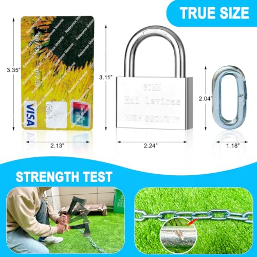 Heavy Duty 39 Inch 8mm Galvani - Bike Chain review and price