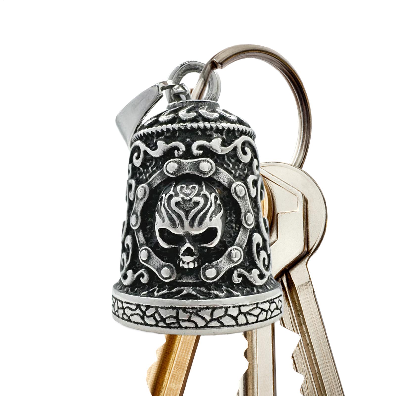 Skull Bell Charm Motorcycle Be - Motorcycle Chain review and price