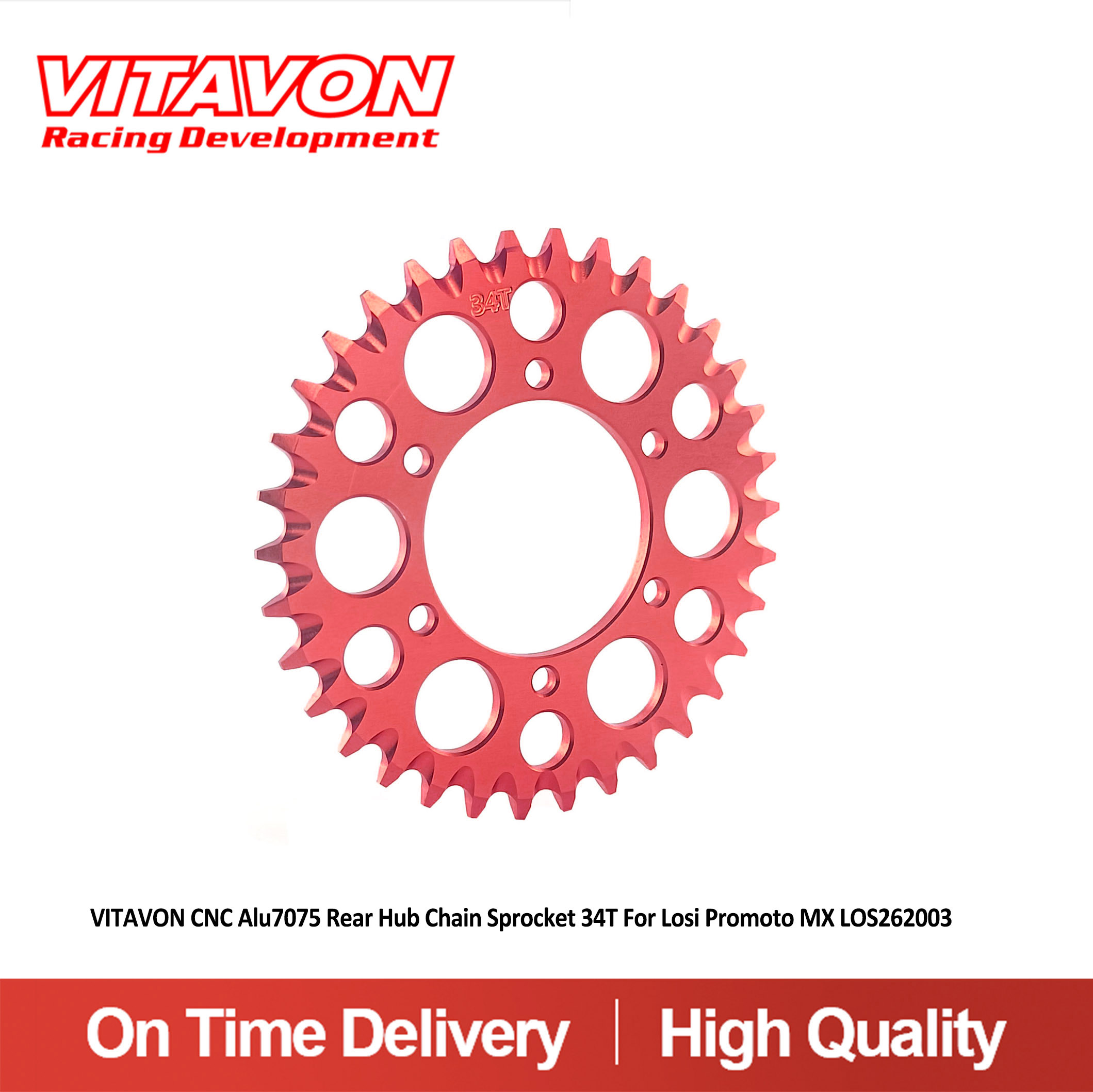 VITAVON CNC Alu7075 Rear Hub C - Chain Sprocket Set review and price