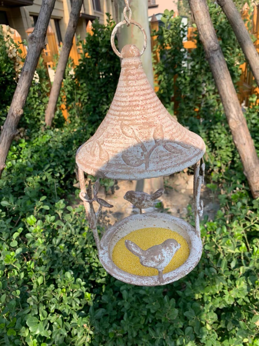 Hanging Bird Feeder, Rustic Vi - Xcm Chain review and price