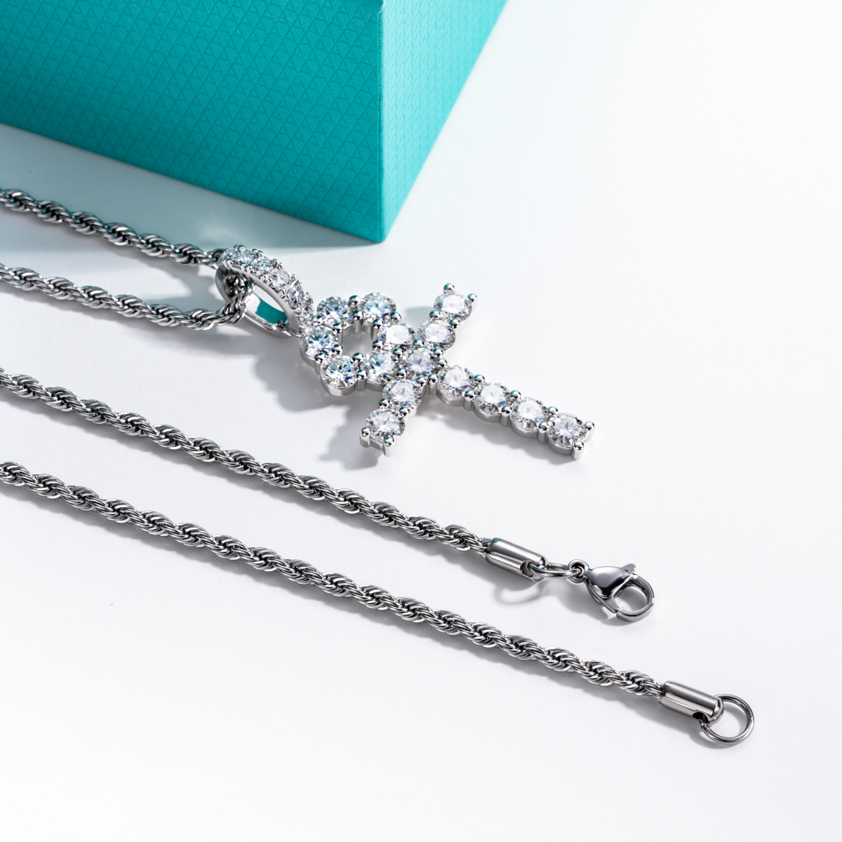 AnuJewel 8.1cttw D Color Moiss - Ansi Chain review and price